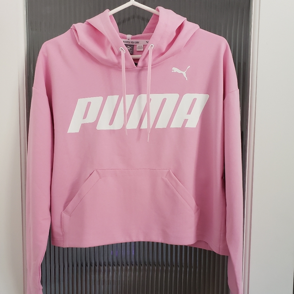 NWT! Puma crop hoodie
